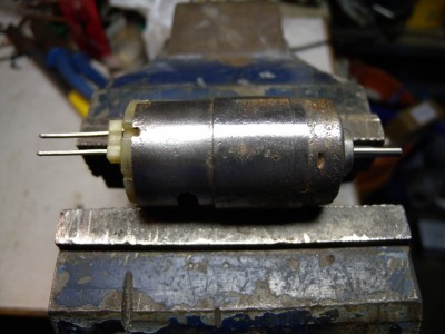 Moteur après nettoyage et lubrification