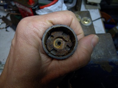 Pompe avant nettoyage