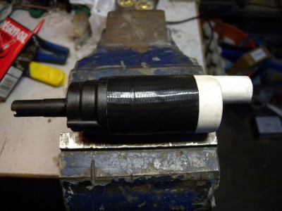 Test avec scotch armé