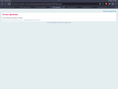 3946C126-14E9-4578-96F2-4D2908592F3E.png (59.21 Kio) Vu 5059 fois Erreur