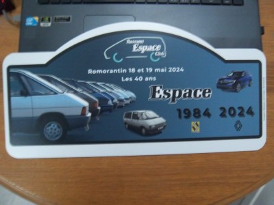 Plaque Rallye