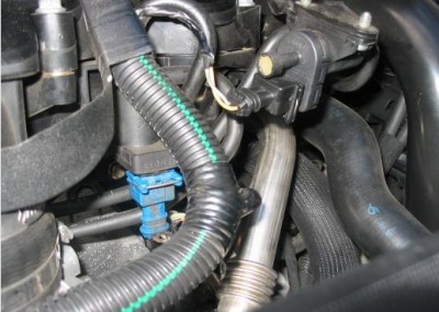 électrovanne de pilotage des volets pour le swirl.