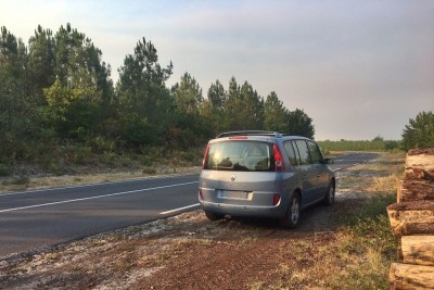 Fait chaud dans les Landes mais le moteur a parfaitement encaissé!