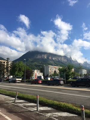 La tête dans les nuages, depuis Grenoble
