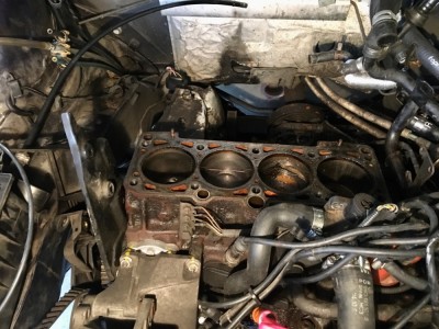 La tronche du moteur au démontage de la culasse pour la seconde fois (2024)