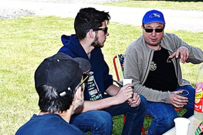 Dom89 avec la casquette bleu