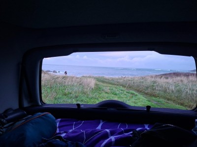 Ce genre d'usage :) Plage de Tréompan, Finistère